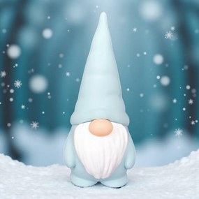 Manó figura kék 15 cm 3D nyomtatás Pla – karácsonyi dekoráció és ajándék