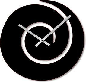 Falióra 60cm Fa Falióra Fekete Geometrikus Modern