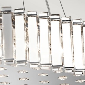 Kichler CRYSTAL SKYE KL-CRYSTAL-SKYE-I-L Függőlámpa 12x3,5W/G9 320LM IP44