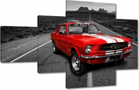 Képek 130x80 Piros Ford Mustang