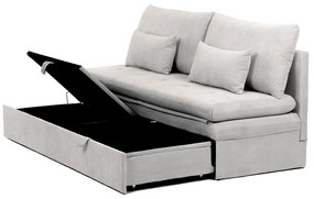 Háromüléses kanapéágy ASB-4740 BGE2, manžestr,bézs