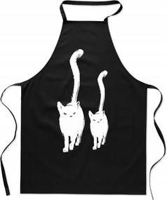 Konyhai Kötény Macska Ajándék Cica Divatos