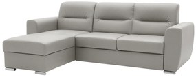 Sarokkanapé Renold (világosszürke) (tárolóhellyel). Akció -12%. 1100678
