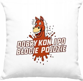 Párna Jó Ló a faluból Fehér