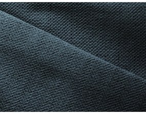 Kék kinyitható-tárolóhelyes sarokkanapé (jobb oldali) Luana – Makamii