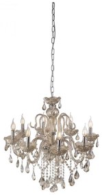 Paul Neuhaus 3081-97 - Kristálycsillár láncon GRACIA 8xE14/40W/230V arany