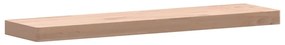 tömör bükkfa fali polc 80 x 20 x 4 cm