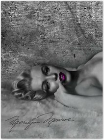 Poszterek 100x135 Rózsaszín Marilyn Monroe