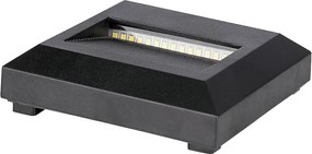 LED kültéri lépcsővilágítás LED/2W/230V IP65 3000K fekete