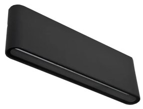 LED Kültéri fali lámpa FLOW LED/9W/230V IP54 4000K fekete