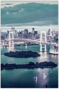 Poszterek 80x120 Szivárványhíd Japánban