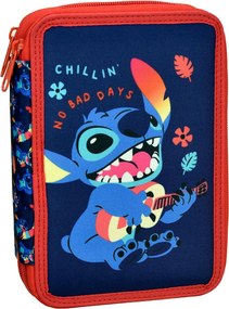 Disney Lilo és Stitch, A csillagkutya Chillin' tolltartó töltött 2 emeletes