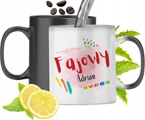 Mágikus Bögre Adriannek Színváltós Nyomtatott Fényképpel