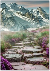 Poszterek 70x100 Hegyi táj Tájkép