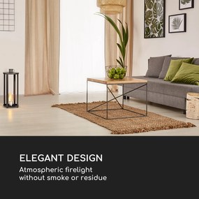 Blumfeldt Fiamme Cilindro, etanol lámpások, 2 darabos készlet, rozsdamentes acél égő, 0,3 liter, égési idő 4 óra