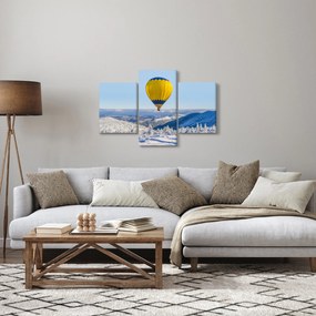 Kép - repülés a téli táj felett (90x60 cm)