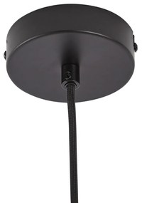 Retro függőlámpa arany színben, zöld üveggel - Jina