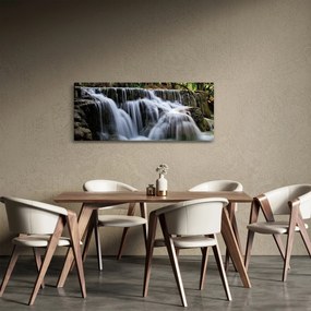 Kép - Vízesések kaszkádjai (120x50 cm)