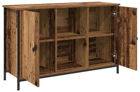 TV Szekrény Artisan Tölgy 101x35x65 cm Műanyag és Acél