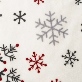 4Home Snowflakes gyapjú hatású pléd, 150 x 200 cm