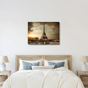 Kép - Eiffel-torony, Párizs, Franciaország (70x50 cm)