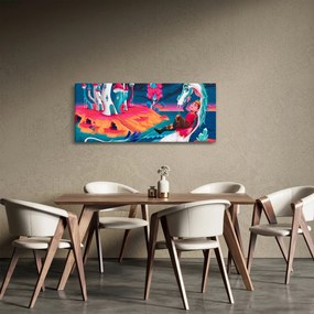 Kép - a herceg és a sárkány hercegnő (120x50 cm)