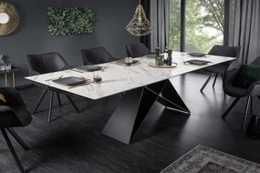 ARTISTIC MARBLE design bővíthető étkezőasztal - 180-260cm
