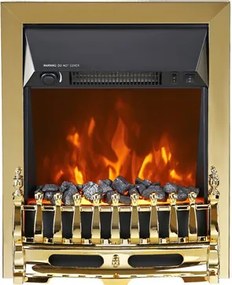 HOME FKK25G szabadon álló elektromos látványkandalló, max. 2000 W, LED lángeffekt (FKK25G)