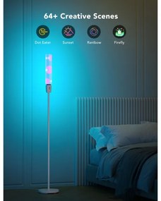 Govee - LED Dimmelhető állólámpa CYLINDER SMART RGBICWW 2200-6500K