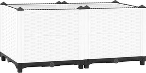 vidaXL polipropilén magaságyás 80 x 40 x 38 cm