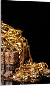 Üveg Vágódeszka 30x52 Arany Konyhai