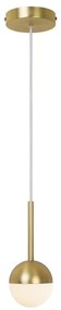 Nordlux - CONTINA függőlámpa kábellel 1xG9/5W/230V sárgaréz