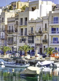 Poszter 20,5x28,4cm Marina in Senglea, Assaf Frank