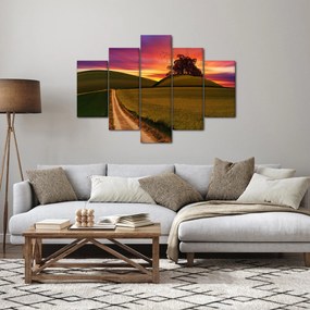 Mezei naplemente képe (150x105 cm)