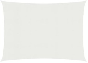 fehér HDPE napvitorla 160 g/m² 3,5 x 5 m