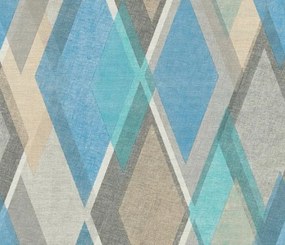 Fali tapéta rombusz geometria 35591-2