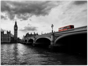 Poszterek 135x100 Big Ben híd Anglia