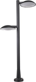 ITALUX 669150-BK-9 PIOMBINO Modern Kültéri Állólámpa Fekete LED IP44