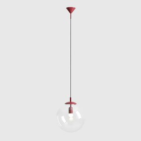 ALDEX 562G15 GLOBE Modern Függesztett Lámpa Piros E27 IP20