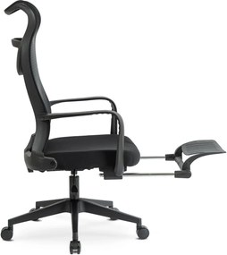 Irodai Forgószék Fekete Színben. Multiblock Mechanika. ACTON