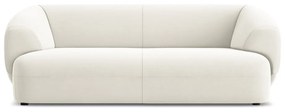 Fehér bársony kanapé 212 cm Moana – Makamii
