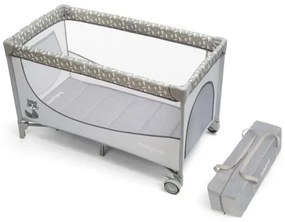 BabyOno - Utazó kiságy BASIC szürke