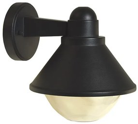 Kültéri fali lámpa ELGIN 1xE27/60W/230V IP44 fekete