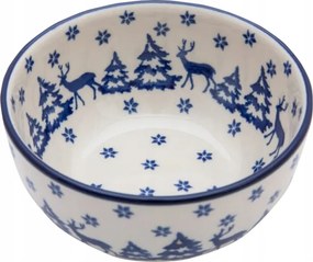 Levesestál 14 cm Boleszláv karácsonyfa rénszarvas