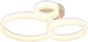 Globo 48046D4 - LED mennyezeti lámpatest ZARA LED/24W/230V 3000K 40,5x51 cm