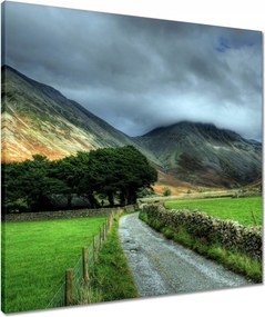 Vászonkép 60x60 Ír táj