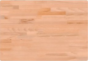 vidaXL tömör bükkfa íróasztallap 80 x 55 x 2,5 cm