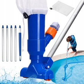 Medence Porszívó A Medence Aljának Tisztításához Szett Gyorscsatlakozó Bottal