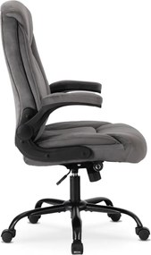 Forgószék szürke velúr. COMFORT
