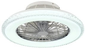 Ventilátoros Lámpa Fekete CIRILLA GLOBO-03644